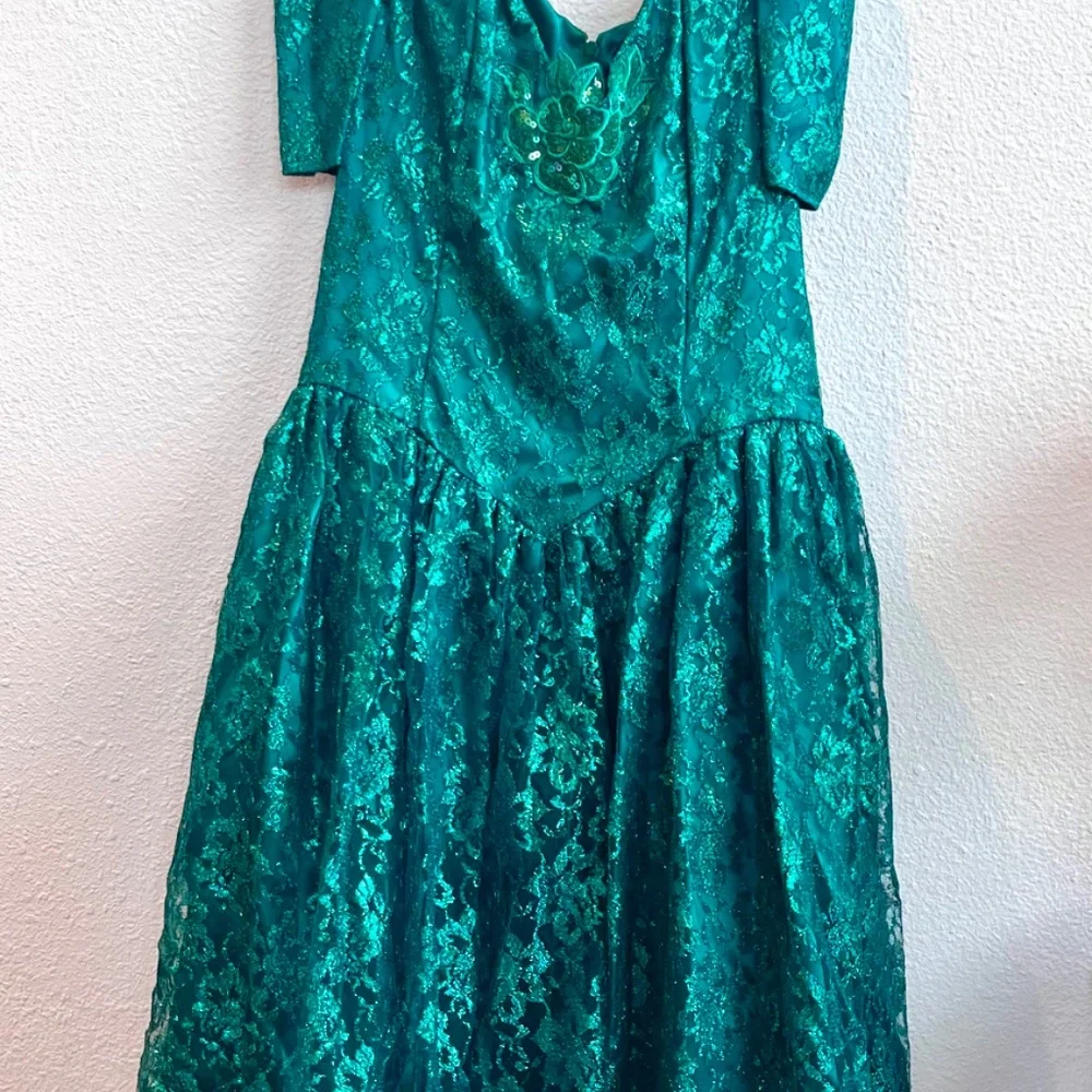 Vintage Gunne Sax by Jessica McClintock  Dress, Size13/14 -RESERVED for Malinda - Picture 6 of 8